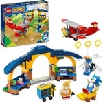 LEGO 76991 Sonic the Hedgehog Tails&lsquo; Tornadoflieger mit Werkstatt Set, Baubares