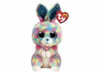 TY 36568 Beanie Boo's Niedliches buntes Kaninchen 15cm Mehrfarbig