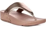 Fitflop Lulu Leder Damen Ledersandalen mit minimalistischem T Post und weichem...