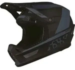 iXS Fullface Helm Xult DH , Schwarz Marineblau, S/M - Blau