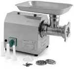Mahlzeit Profi Edelstahl Fleischwolf elektrisch | 750W - 150kg/h | Wurstf&uuml;ller -