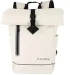 travelite Basics Roll-Up Backpack Plane Beige - Beige