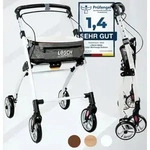 L&ouml;sch Reha Rollator Casa schmal f&uuml;r Wohnung & Innenbereich Wei&szlig;