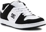 DC Shoes Manteca 4 Schn&uuml;rung Leder Court Turnschuhe Wei&szlig; Schwarz &ndash; undefined /