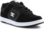 DC Shoes Manteca 4 Herren Schn&uuml;rung Leder Court Turnschuhe Schwarz Wei&szlig; &ndash; 9