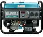4500 W Gas- u. Benzin-Generator Stromaggregat Stromerzeuger KS 5000E G 2x16A