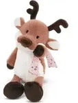 NICI Pl&uuml;sch-Rentier Jonte 23cm, GR&Uuml;N
