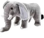 MISANIMO Elefant stehend - Grau