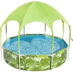 Bestway&reg; Steel ProTM Frame Pool mit Sonnenschutzdach "Splash-in-Shade" ohne Pumpe &Oslash;