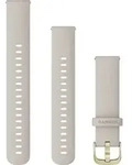 Garmin Ersatzarmband 18mm Silikon Beige/Hellgold 110-195 mm - Beige