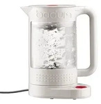 Bodum 11659-01/913EURO Schnurloser Wasserkocher, Glasgeh&auml;use, 1,1 l...