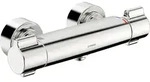 HANSA HANSAclinca Safety + Duscharmatur, Thermostat, chrom, 08806200 - Silber