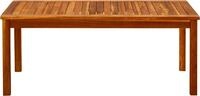 vidaXL Garten-Couchtisch 110x60x45 cm Massivholz Akazie