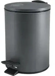 Spirella Treteimer Cannes - dunkelgrau - 3L - Metall - 17 x 25 cm - Dunkelgrau