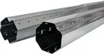 Schellenberg Rolladenwellen-Set Maxi, f&uuml;r 60 mm Achtkantwelle, zum aufwickeln eines