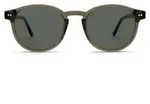 Kapten & Son Sonnenbrille Marais Transparent Olive Green | Uni | Stylische Sunglasses