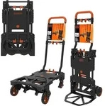 BLACK+DECKER Plattformwagen - 2-in-1 Steeple Trolley und Plattformwagen - 120KG