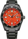 Citizen Uhr AW1765-88X Eco Drive sportliche Herrenuhr 10ATM - Schwarz