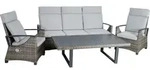 Lounge-Set Antigua - Grau/Beige