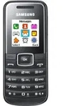 Samsung E1050, Balken, Single SIM, 3,63 cm (1.43"), 0 MP, 800 mAh, Schwarz - Schwarz