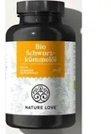 Nahrungserg&auml;nzungsmittel Nature Love Schwarzk&uuml;mmel&ouml;l, 240 Kapseln