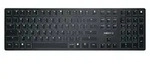CHERRY KW X ULP - Tastatur - hintergrundbeleuchtet - kabellos - 2.4 GHz, Bluetooth