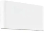 BRILLIANT moderne LED Au&szlig;enwandleuchte WELBIE in wei&szlig; | Up/Down Light | Wandlampe