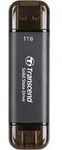 Transcend ESD310C, 1 TB, USB Typ-A auf USB Typ-C, USB 3.2 Gen 2x2, 1050 MB/s, Schwarz