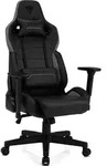 SENSE7 Gamingstuhl Sentinel Schwarz - Ergonomischer B&uuml;rostuhl Schreibtischstuhl
