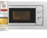 Exquisit Einbau-Mikrowelle EMW10-020 inox | max. 800 W | Garraum 20 l | Inox...
