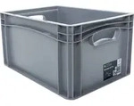 Eurobox 40 x 30 x 22 cm, 20,8 L, grau - Grau