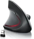 CSL ergonomische Maus, Funk, optische Funk Linksh&auml;nder Vertikal Mouse, gegen