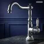 PaulGurkes Nostalgie Waschtischarmatur / K&uuml;chenarmatur im Retrodesign