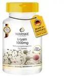 Lysin Tabletten - 1000mg - vegan - 100 Tabletten - Aminos&auml;ure | Warnke Vitalstoffe -