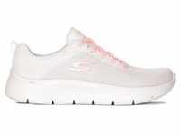 Skechers Go Walk Flex Alani Damen Sneaker Weiß/Pink