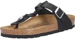 Birkenstock Damen Zehensteg, schwarz(schwarz), Gr. 43 - Schwarz - 43