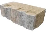 Mauersteine VOLAR MAUER MUSCHELKALK 40/20/10 CM PE2 - Beige/Grau/Orange/Schwarz