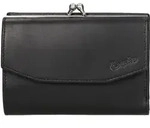 Esquire New Silk Geldb&ouml;rse Leder 13 cm - Schwarz