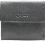 Esquire Leder Geldb&ouml;rse Peru Lady Wallet Black schwarz - Schwarz
