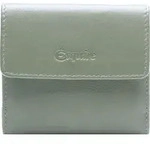 Esquire Leder Geldb&ouml;rse Peru Lady Wallet Olive olivgr&uuml;n - Gr&uuml;n