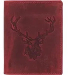 Greenburry Vintage Leder Geldb&ouml;rse Portemonnaie 1701-RS, Farbe:Rusty Red - Rot
