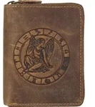 Greenburry Vintage RV- Kombib&ouml;rse 821A-Jungfrau Leder - Hellbraun