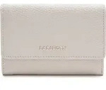 Lazarotti Leder Geldb&ouml;rse Bologna Leather Zip Wallet With 15 Card Slots Cream creme