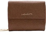 Lazarotti Leder Geldb&ouml;rse Bologna Leather Wallet With 8 Card Slots Brown braun -