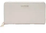 Lazarotti Leder Geldb&ouml;rse Bologna Leather Zip Around Wallet With 16 Card Slots Cream