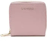 Lazarotti Leder Geldb&ouml;rse Bologna Leather Zip Wallet With 6 Card Slots Pink rosa -