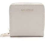 Lazarotti Leder Geldb&ouml;rse Bologna Leather Zip Wallet With 6 Card Slots Cream creme -