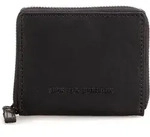 SPIKES & SPARROW Leder Geldb&ouml;rse Bronco Wallet RFID Black schwarz - Schwarz