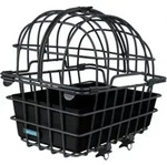 Mijnen Pieper Hinterrad-Tierfahrradkorb Luna Alu schwarz 50x36x50cm mit Fix-S... -