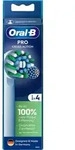 Oral-B Aufsteckb&uuml;rsten Pro CrossAction 4er - Wei&szlig;